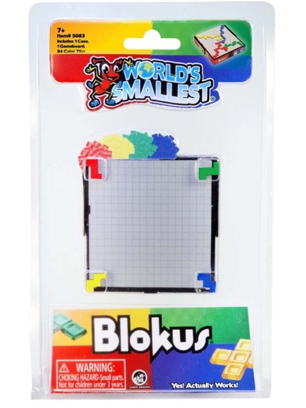 World's Smallest Blokus Mini Strategy Game - Multicolor
